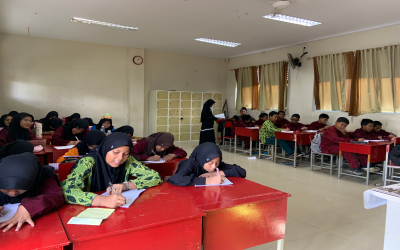 MTsN 1 Batam Tumbuhkan Karakter Peserta Didik Melalui PUPK Pramuka